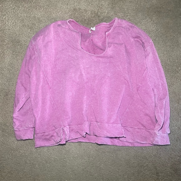 PINK LILY | Krista X Pink Lily Top Knot Mama Pink Pullover - Picture 2 of 2